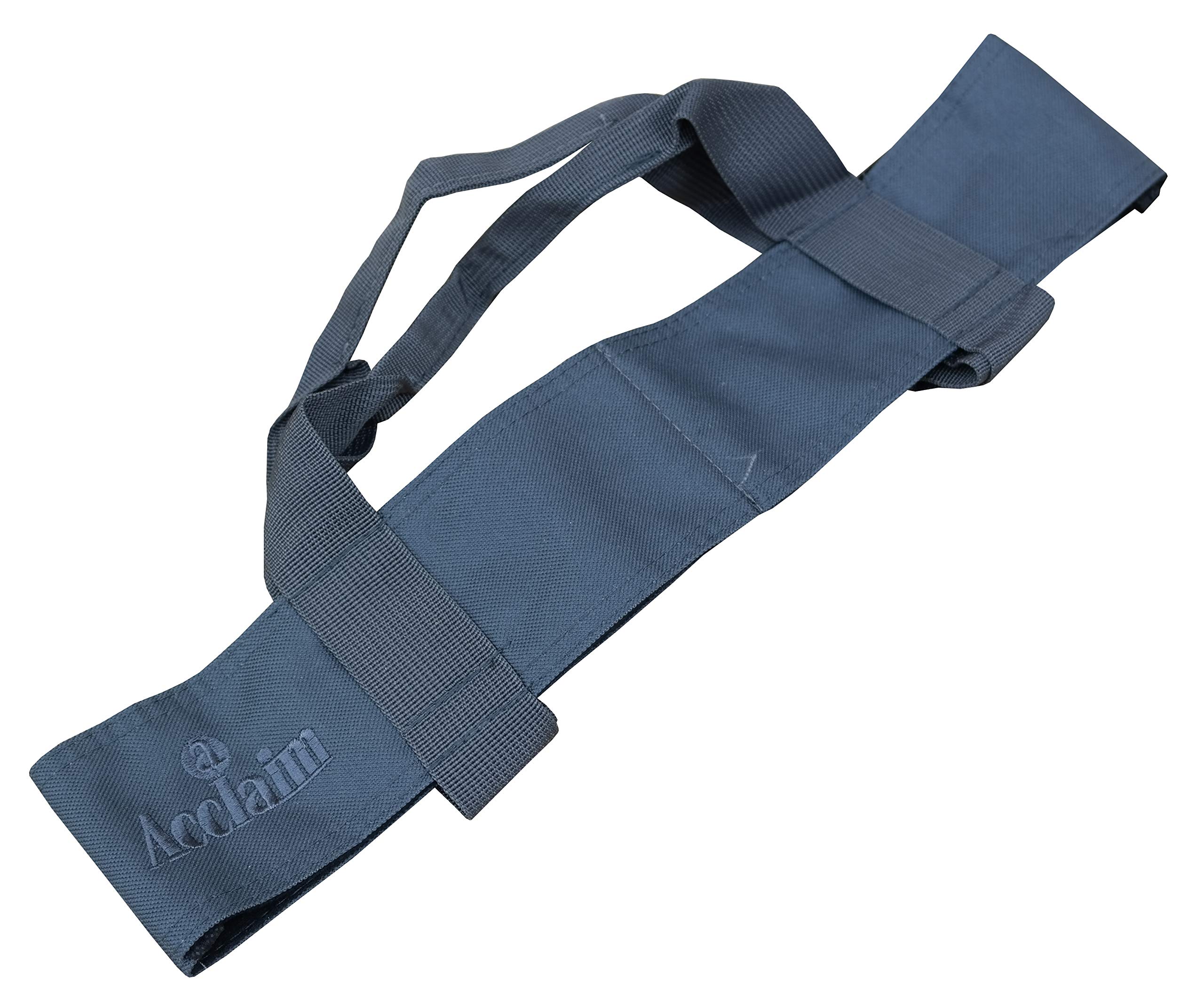 Acclaim Arles Nylon Two Bowl Level Lawn Flat Green Short Mat Indoor Outdoor Bowls Carrier (Dark Grey)