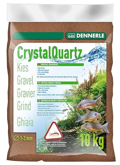 Dennerle Kristall-Quarzkies Rehbraun 5 oder 10 Kg