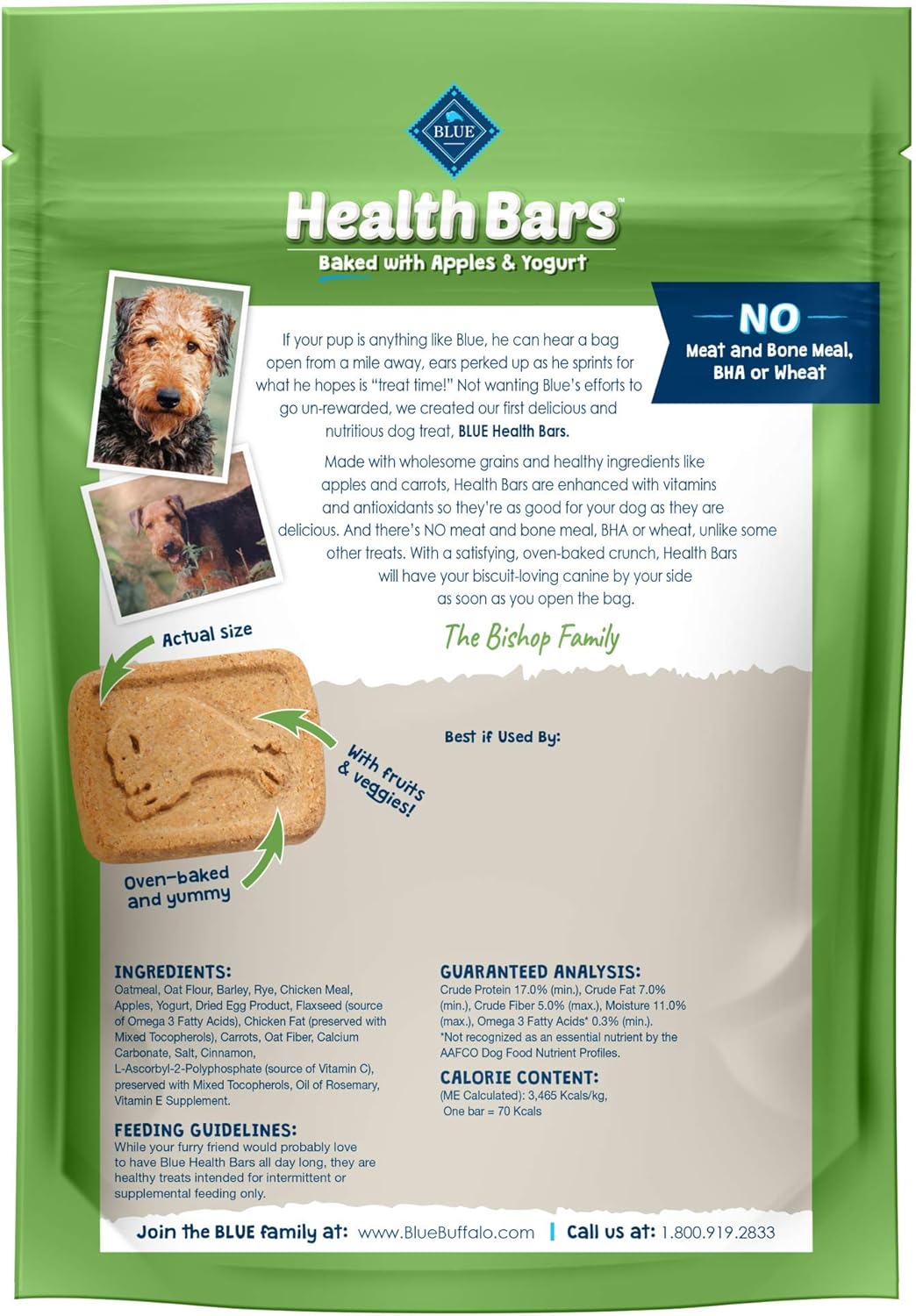 blue buffalo yogurt treats