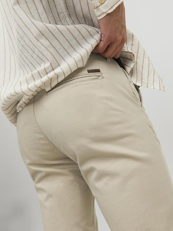 Pantalon Chino Slim Fit Grise 27/32