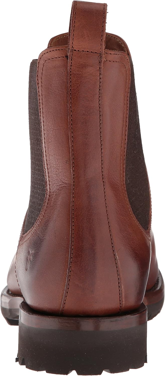 frye weston lug leather chelsea boot
