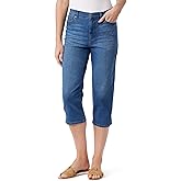 Gloria Vanderbilt Womens Amanda Capri with High Rise Straight Standard