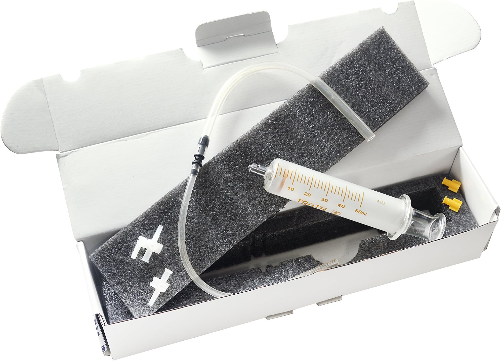 30ml DGA Glass Syringe + 3 Way Stock Cock + Padded Carrying Case