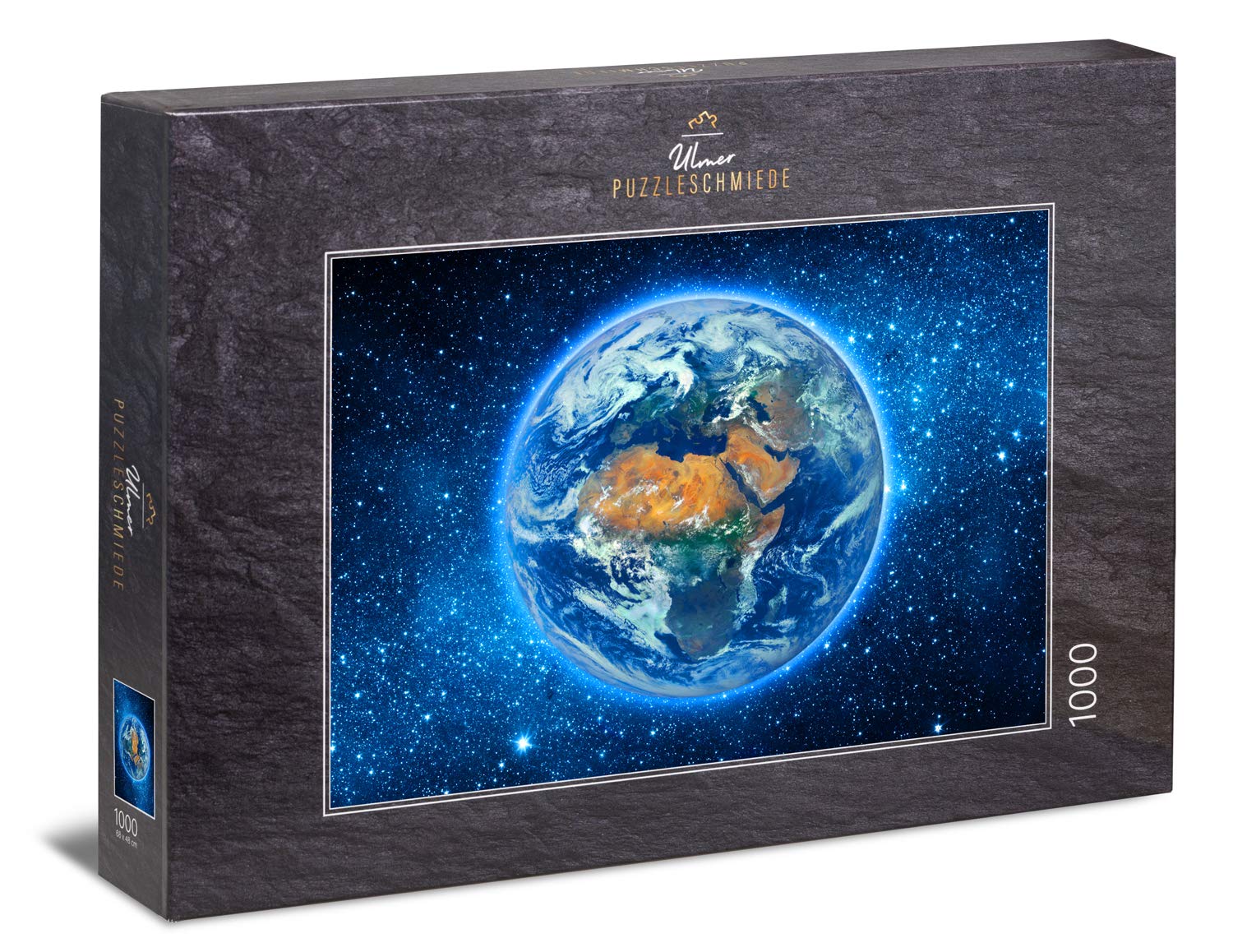 Ulmer Puzzleschmiede - Puzzle "Overview": 1000 pieces jigsaw puzzle - The earth from the space perspective as a spectacular image