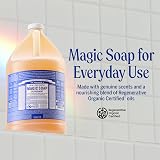 Dr. Bronner's Peppermint Pure-Castile Soap 3.79 L Organic Oils 18-in-1 view 2