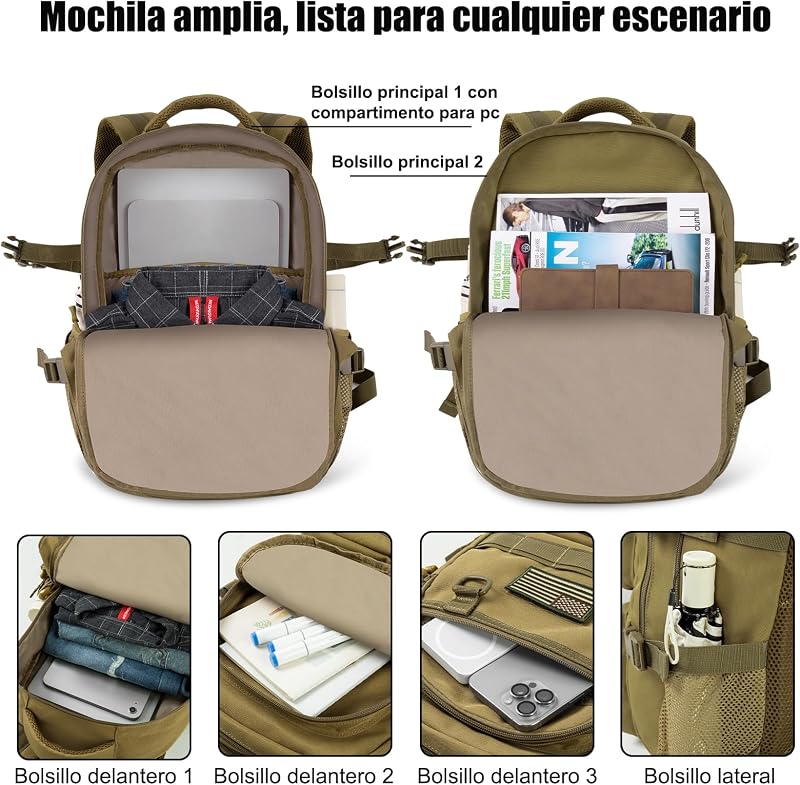 Mochilas Escolares Mochilas Adolescentes Homens Rapaz Mochila Grande Mochila Escolar Rapazes e Raparigas 12-25 Anos Portátil Sacos de computador de 17,3 polegadas Tipo casual para trabalho Juventude Viagem Escola 50CM