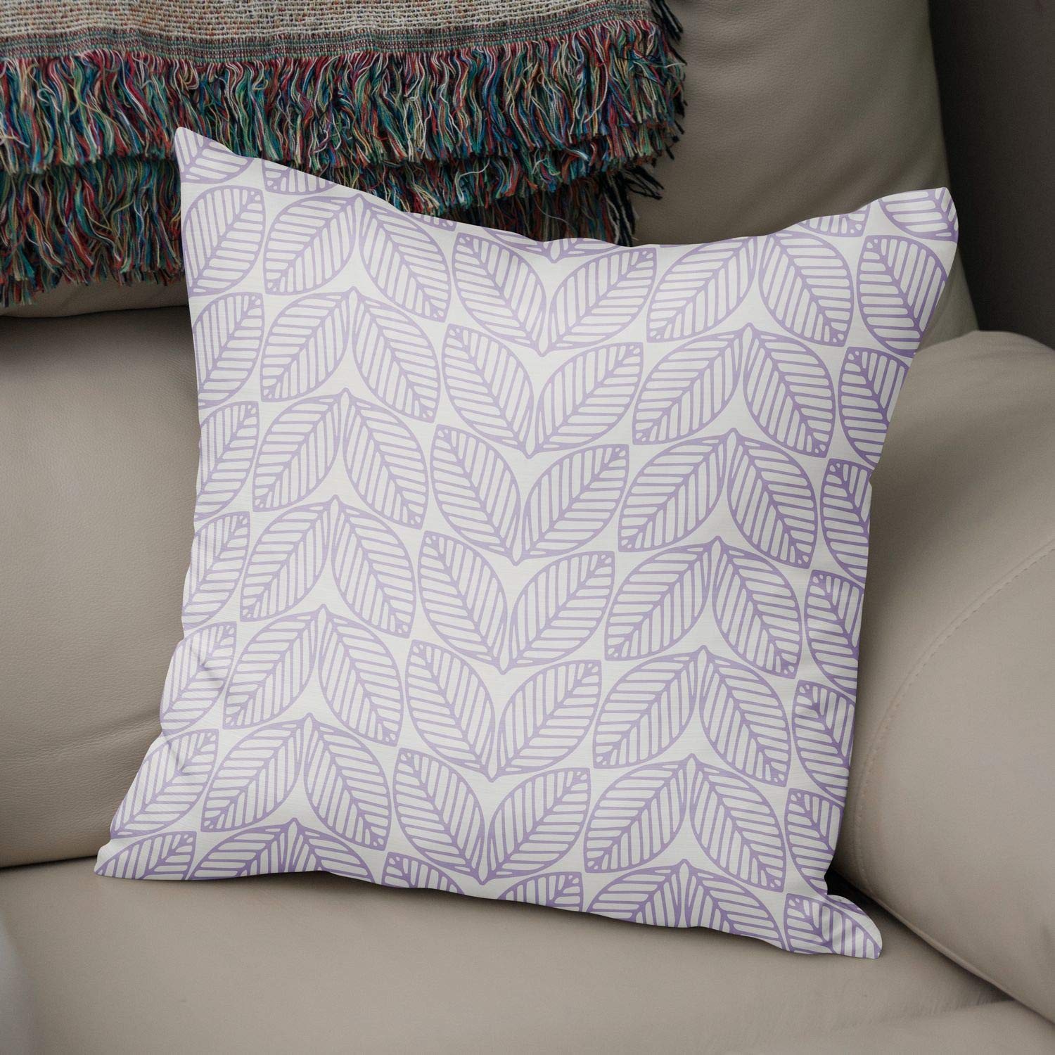 Bonamaison Decorative Cushion Cover Random Pattern, Throw Pillow Covers, Home Decorative Pillowcases for Livingroom, Sofa, Bedroom, Size:43X43 Cm - Designed and Manufactured in Turkey