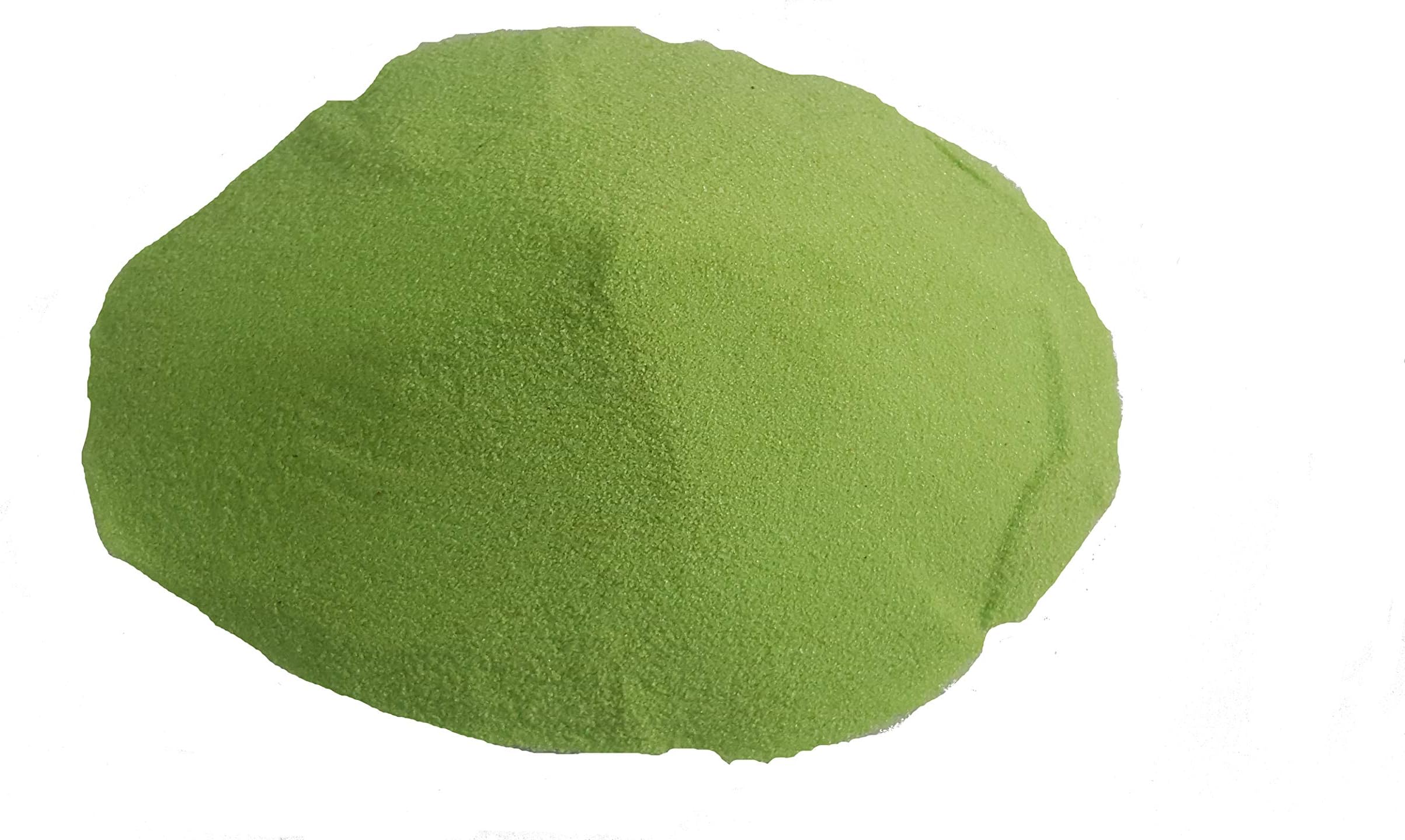 Yellow Brick Road 1lb Green(Lime) Decorative Vase Filler Sand, Wedding Decoration, Arts and Craft Sand, Green(Lime)
