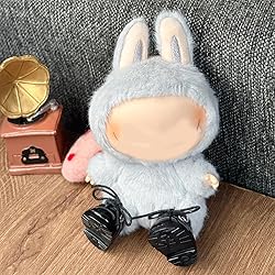 Mini Doll Shoes, 1 Pair Cute Black Leather Shoes