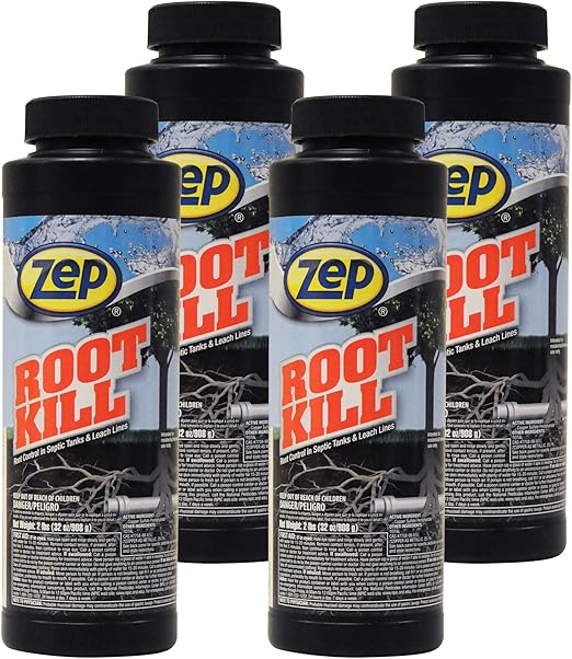 Zep Root Kill 2 lb ZROOT24 (Case of 4) Drain and Septic Care Amazon.ca