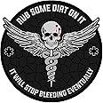 Rub Some Dirt on It Patch - Crisp PVC Tactical Patch - 3 Inches Morale Patch, EMT Patch, Funny Patches