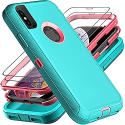 YKHJKLEC for iPhone X Case/iPhone Xs Case, Military