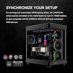 GAMDIAS 420mm CPU Liquid Cooler AIO w/ 2.1" Display