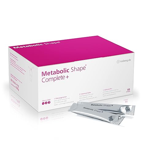 Metabolic Shape Complete+ Die ganzheitliche 3-Komponenten-Lösung für gesundes Abnehmen, Stoffwechsel-Kur und Diät mit aktiven