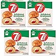 7Days Soft Croissant Multipacks (16 Pack), Strawberry Vanilla, 4 Boxes, Non-GMO Breakfast Pastry (2.12oz, Pack of 16)
