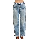 Judy Blue Womens Jeans - High Waisted Wilhemina Light Vintage Wash