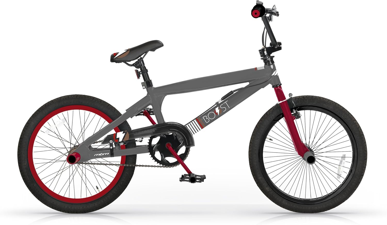 Bike MBM Boost BMX, alloy frame, 20 inch, 1 speed, size 28 cm (Matt