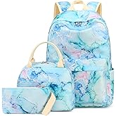 LEDAOU Backpack for Girls School Bag Kids Bookbag Teen Backpack Set Daypack with Lunch Bag and Pencil Case | Kids, Bookbag, Daypack, with Lunch Bag, and Pencil Case