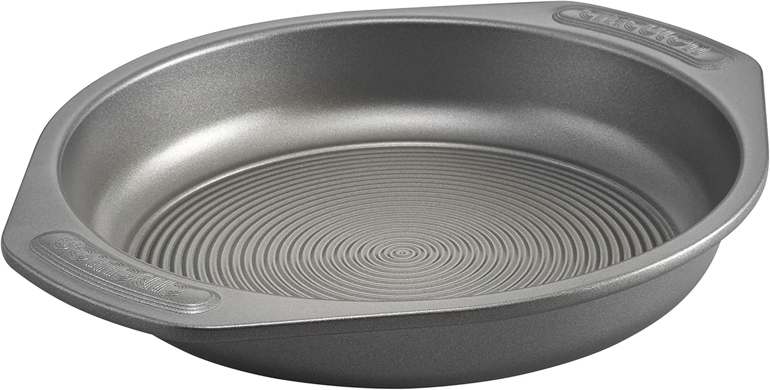 Circulon Total Nonstick Bakeware Set with Nonstick Bread Pan, Cookie Sheet, Baking Pan, Baking Sheet, Cake Pan and Muffin/Cupcake Pan - 10 Piece, Gray: Kitchen & Dining