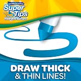 CRAYOLA SuperTips Washable Markers 50 Pack Assorted Colours Felt Tip Kids 3+ view 4