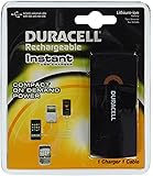 Duracell Instant USB Charger/Includes Universal Cable with USB & mini USB, 1 Count