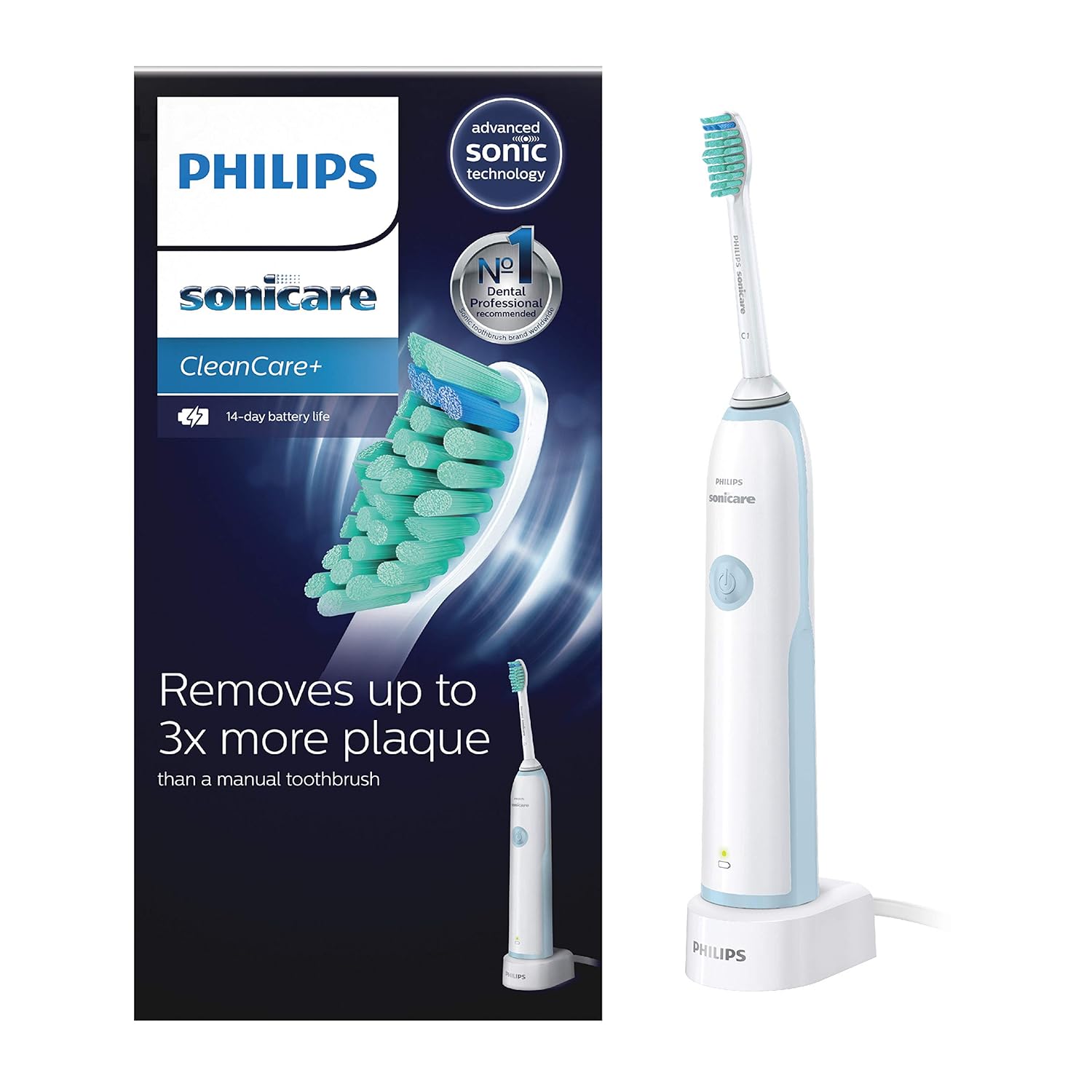 Philips Electric Rechargeable Toothbrush Sonicare CleanCare+ Sonic