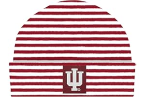 Creative Knitwear College Baby Striped Knit Cap - Team Logo, Multiple Colors for Baby Boys & Girls, (0-3 Months)