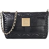INYA NEW YORK TILLARY Vegan Leather Shoulder Clutch Satchel Designer Bag Medium Evening Casual Party Work Women Handbag