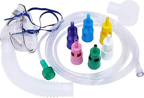 1-Pack Westmed #3227-E Pediatric Venturi Elongated Mask Kit