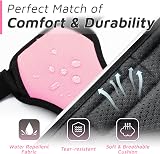 Eagloo Small Dog Harness Adjustable Front Back Clip No Pull Pink S view 7