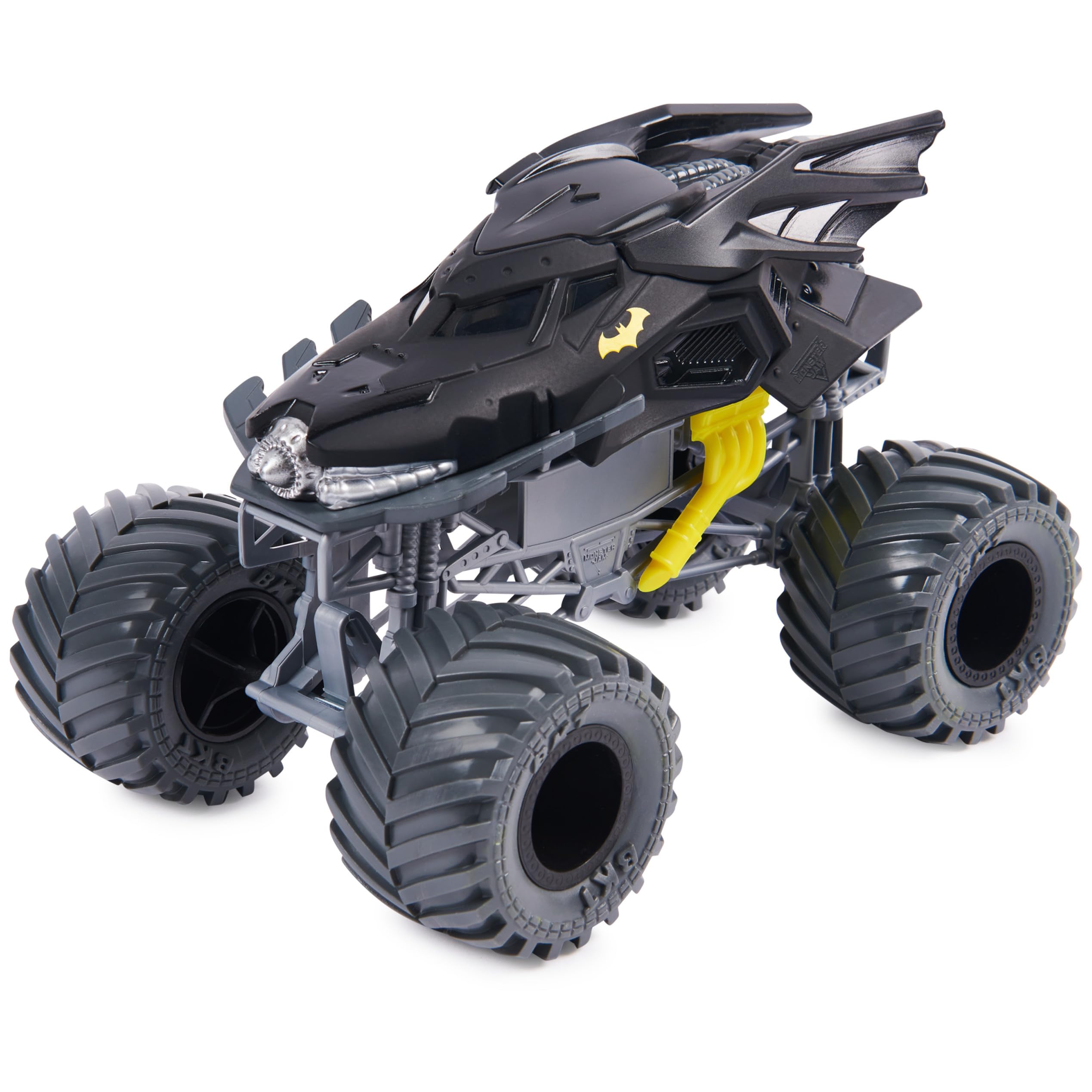 Monster Jam, offizieller Batmobile Monster Jam Truck, Metall-Spritzguss-Fahrzeug zum Spielen und Sammeln im Maßstab 1:24 2