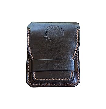 Desert Orchid Hand Crafted Veg Tanned Leather Slim Card Holder Wallet for Men - Minimalist Wallet for Front Pocket
