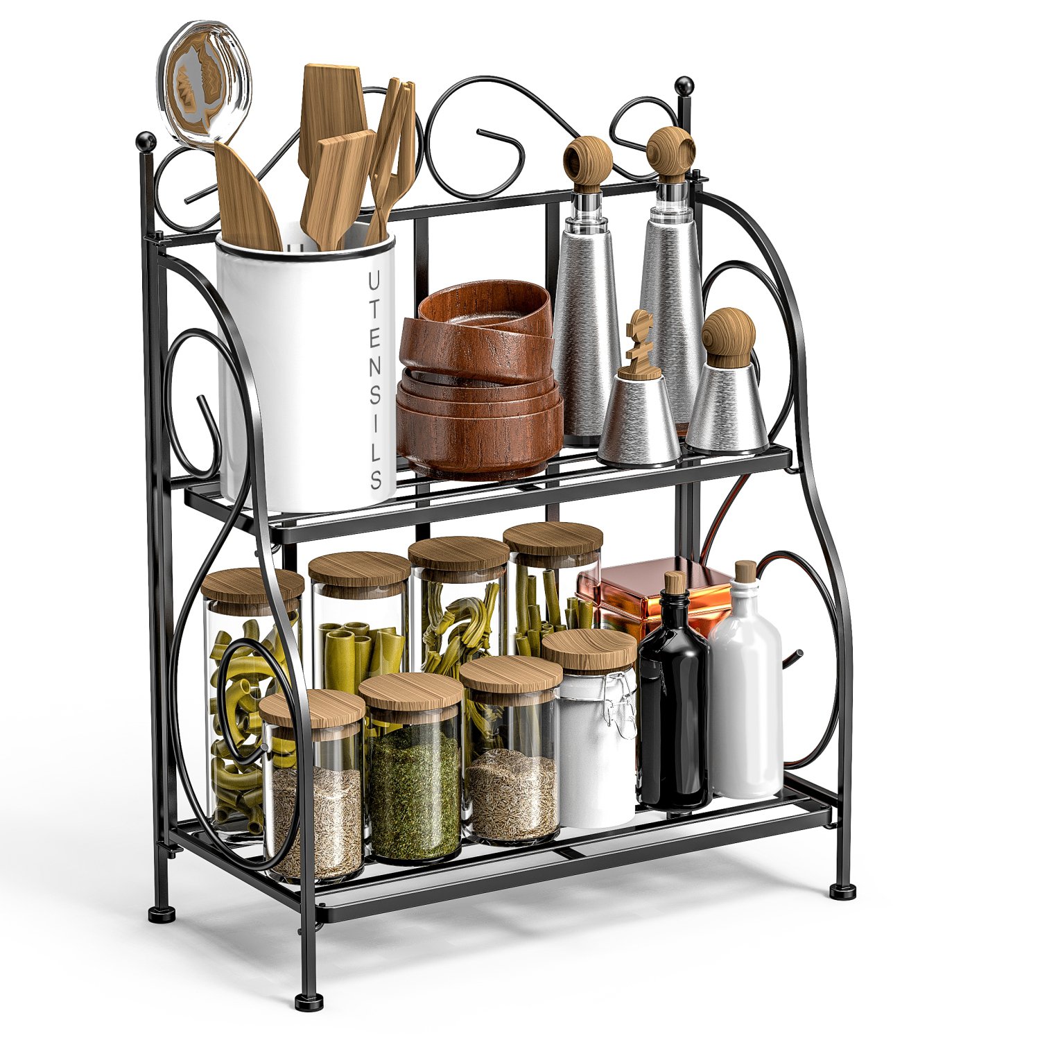 Best Kitchen Counter Bottle Organizer