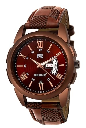 Redux Analogue Brown Dial Mens & Boys Watch RWS0215S