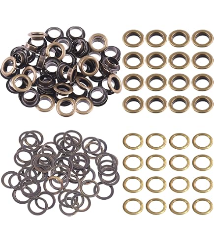 Yalando Eyelet Grommet Die Set 1.5mm To 20mm - Complete Kit For Hand Press Machine Craft DIY Projects