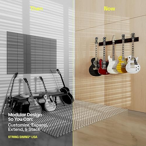 String Swing Guitar Wall Rack Multiple Guitar Wall Mount