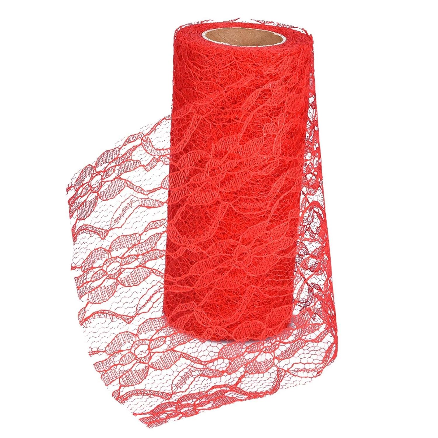 Floral Lace Roll, Lace Material Lace Roll, for Wedding Party Wrapping