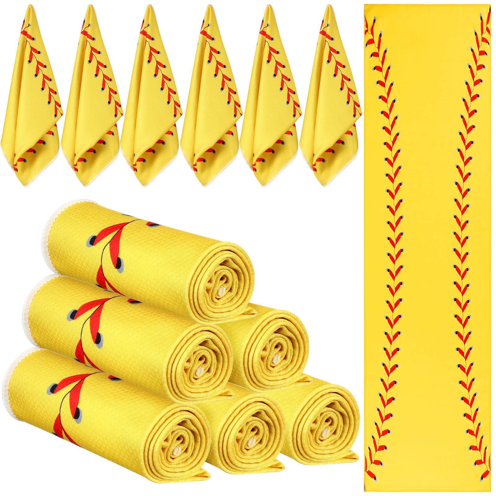 Peryiter 12 Counts Mini Cooling Towel, 30