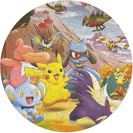 Amazon Co Jp ポケットモンスター ジグソーパズル 木製ジグソーパズル 子供パズル 大人の男性と女性のストレスを軽減します リラックスできて 知的好奇心を刺激する木製パズル 68pcs 1pcs 195pcs ホーム キッチン
