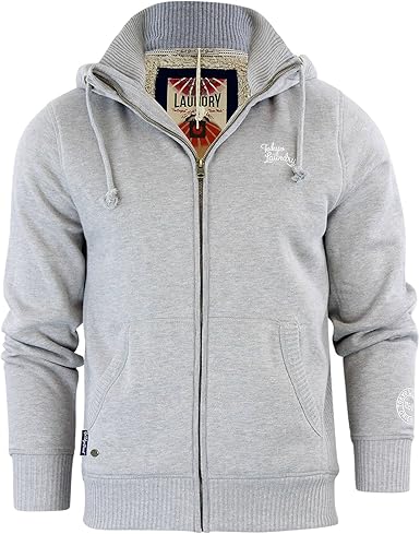high zip hoodie