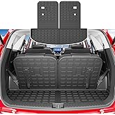 xipoqix Cargo Mat Compatible with 2021-2026 Kia Sorento Cargo Liner Trunk Mat Backrest Trunk Liner Replacement for 2021-2026 Kia Sorento Accessories