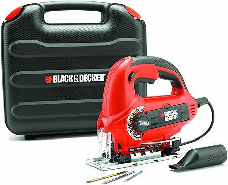 Black And Decker Ks800sk Qs Scie Sauteuse 520 W Avec Autoselect Et Malette 230 V Amazon Fr Bricolage