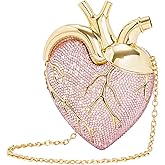 JW PEI Women's Maren Artificial Crystal Heart Shaped Bag