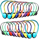 ZXQZYM Classroom Bulk Headphones 15 Pack for School Students Children Teen Boys Girls Wholesale Kids Wired Adjustable Headphones for Classroom 3.5mm Jack (10 Mix Color)