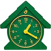Gorilla Playsets 07-0036-G Funtime Clock Plastic Swing Set Attachment, Green with Yellow