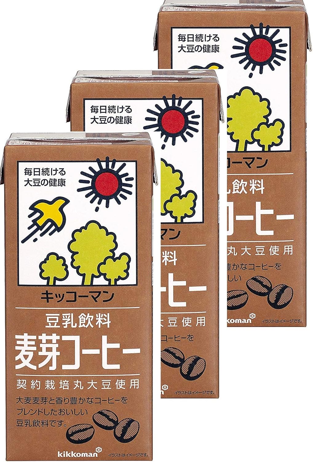 Amazon キッコーマン 豆乳飲料 麦芽コーヒー 1000ml 3個 豆乳 豆乳飲料 通販