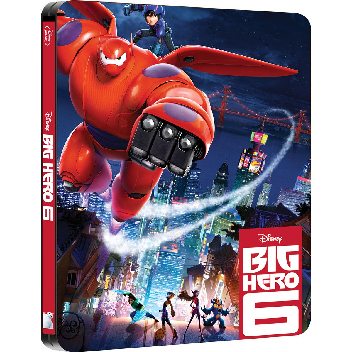 Big Hero 6 Steelbook 3d Amazon In Ryan Potter Scott Adsit T J Miller Jaime Chung Damon Wayans Jr Genesis Rodriguez Daniel Henney Maya Ruldoph James Cromwell Alan Tudyk Don Hall Chris Williams Ryan