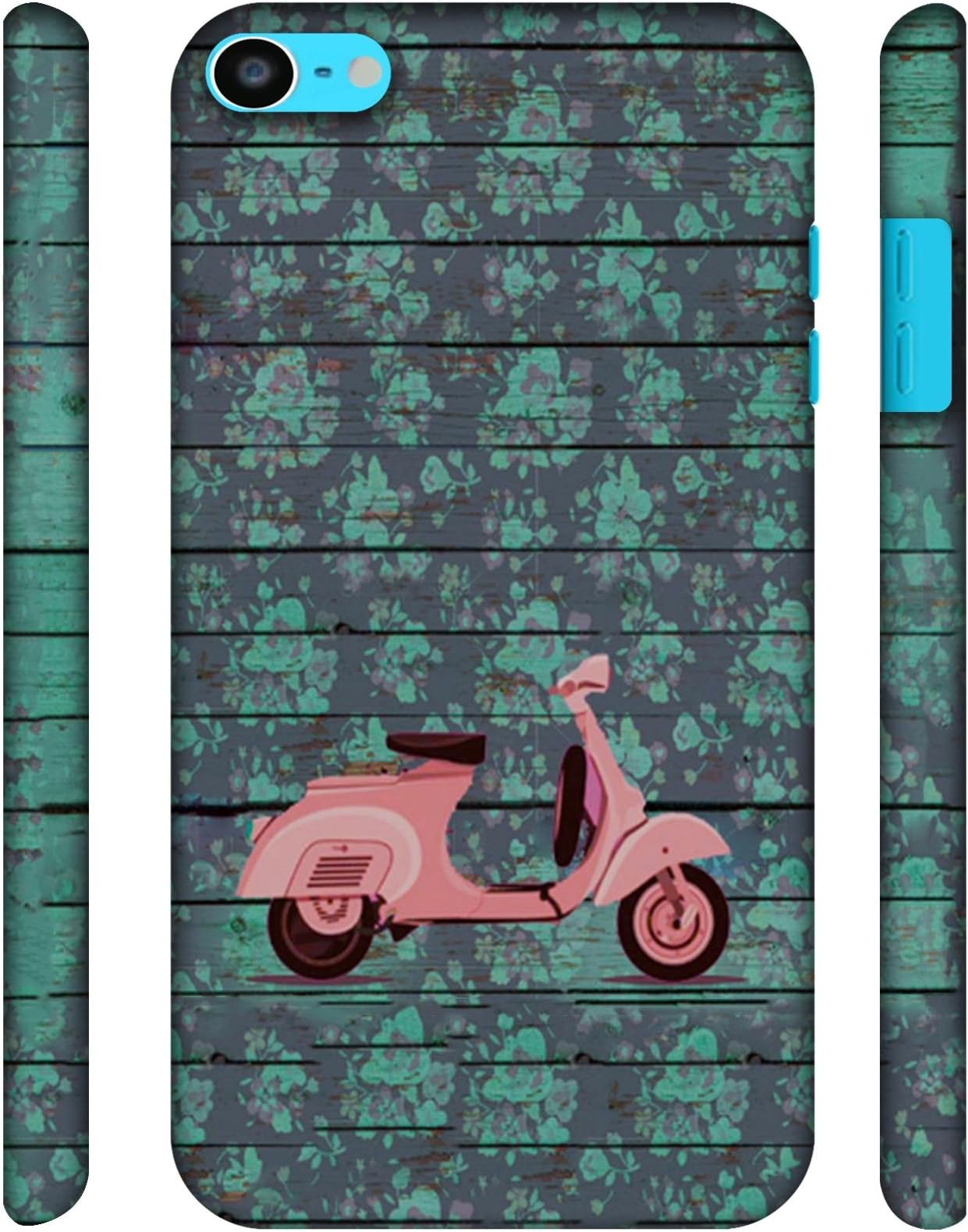 NattyCase Scooter Design 3D Printed Hard Back Case Cover for Apple iPod Touch 6th Generation