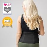 BABYGO 4 in 1 Pregnancy Support Belt with 40 Page Book Black view 3