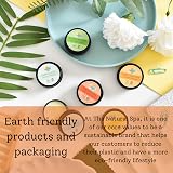 The Natural Spa Vegan Lip Balm Spiced Orange 100% Natural Handmade UK view 3